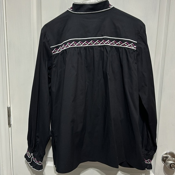 Bob Mackie zip up top. - Picture 4 of 6